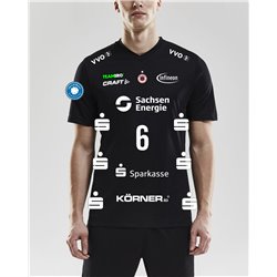 DSC Volleyball Replica Bundesliga 23/24 Trikot Herren schwarz